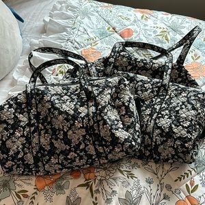 Verra Bradley duffel bag set of 2